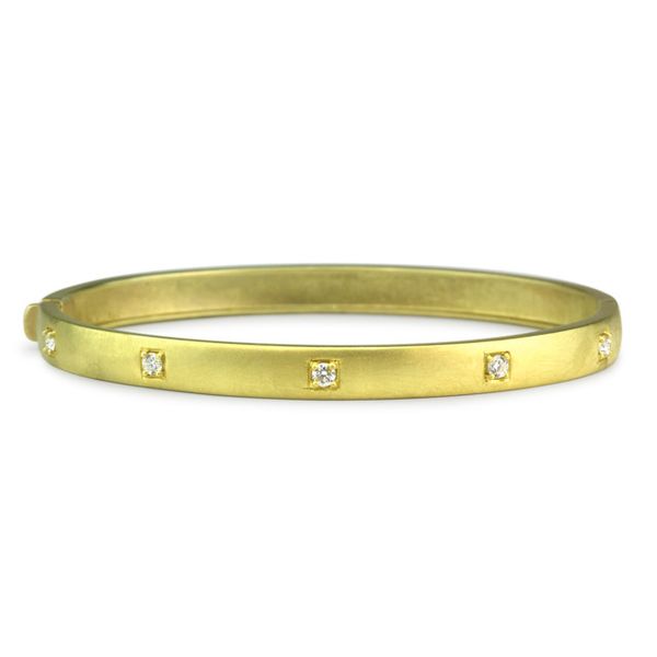 Darlene Gold & Diamond Bangle
