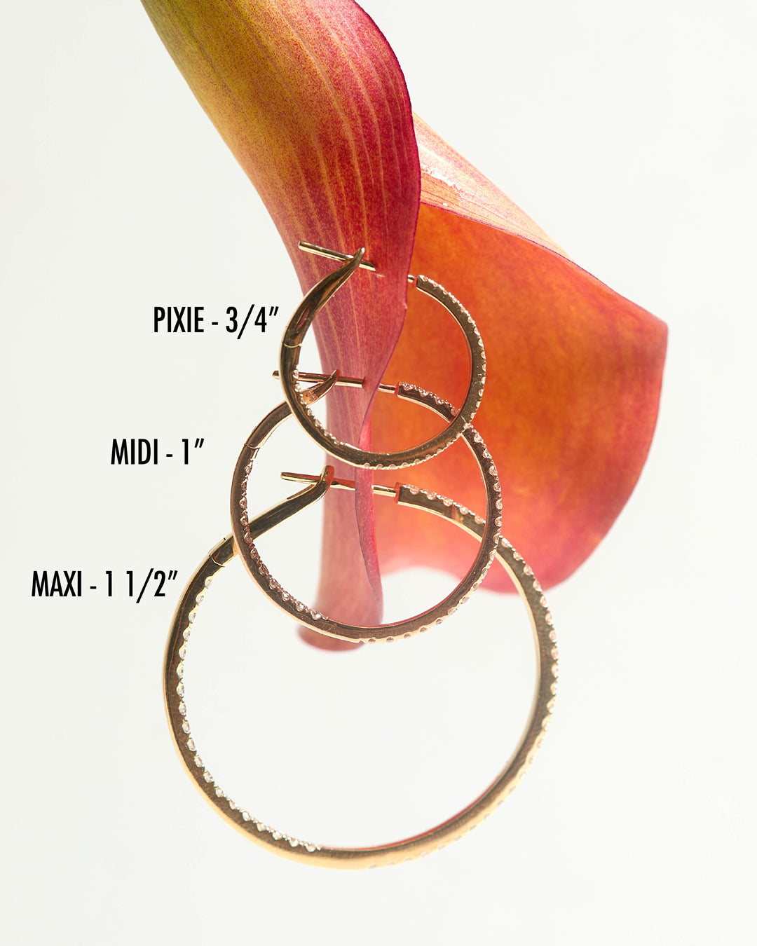 ILA Endless Diamond Hoops