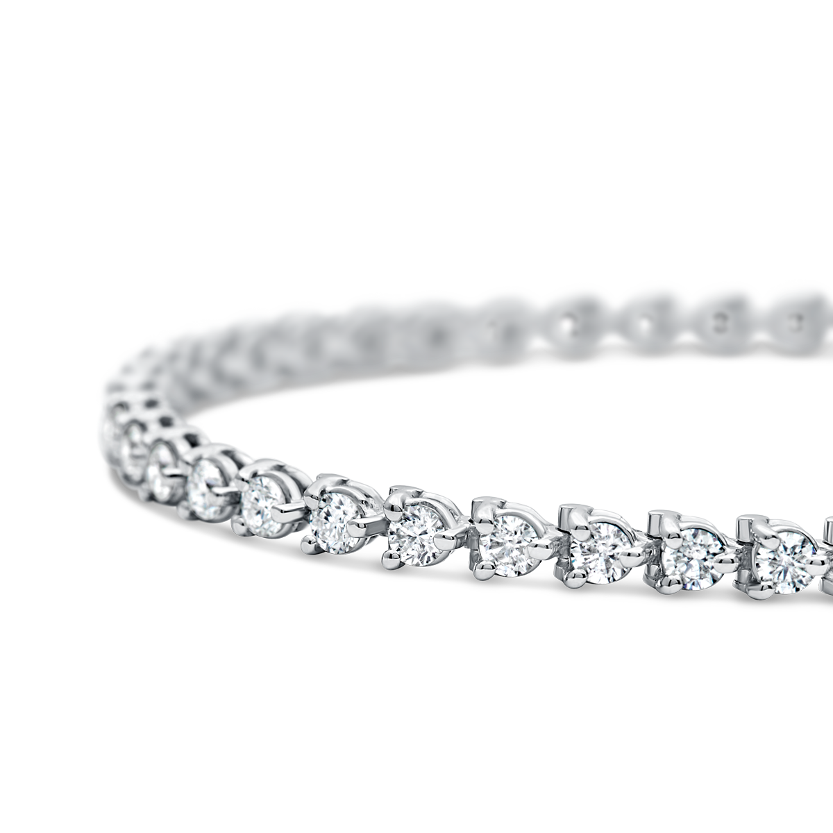 3-prong tennis bracelet
