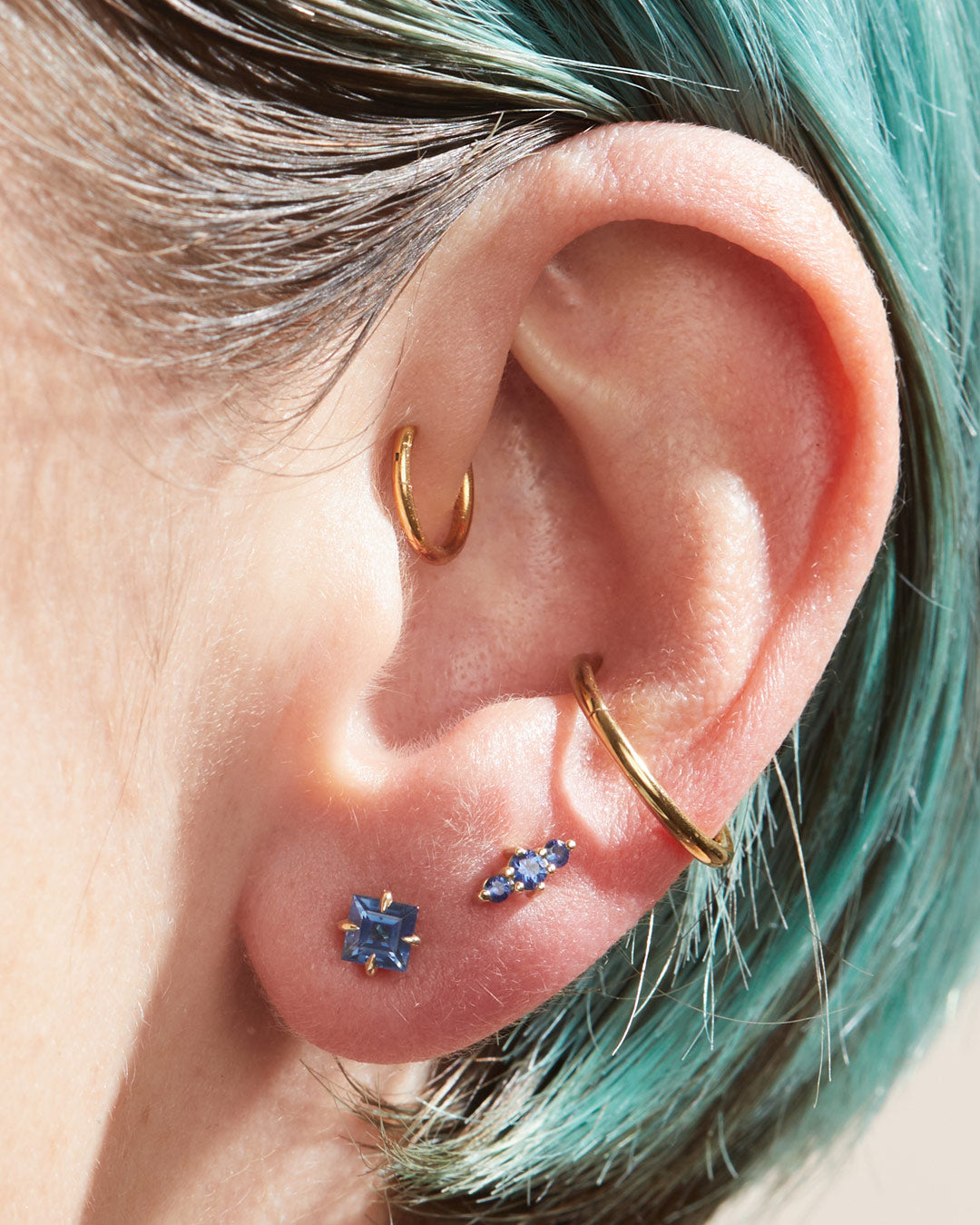 Hanley in Blue Sapphires