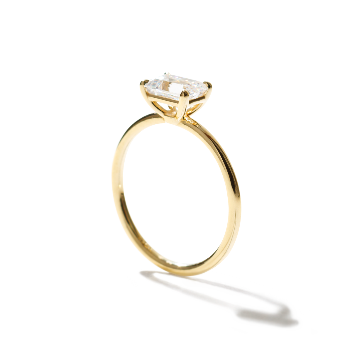 East-West Engagement Ring