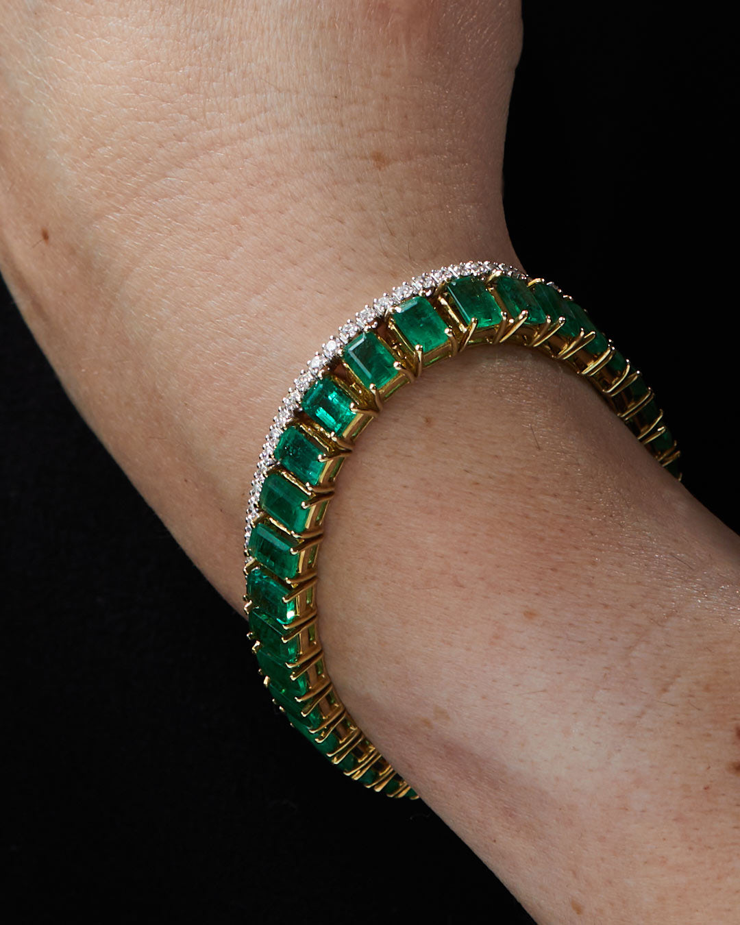 Petite tennis bracelet