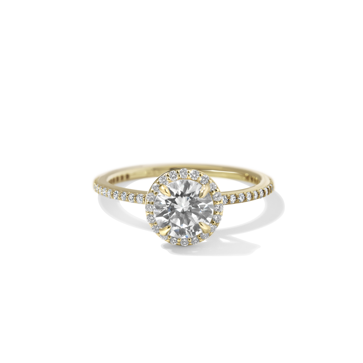 #color_18K Yellow Gold Round