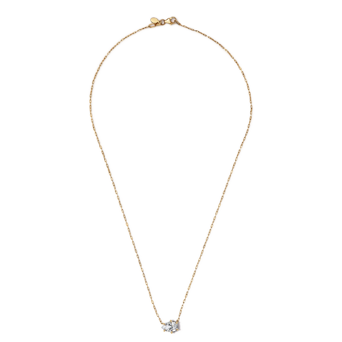 Pear Diamond Pendant