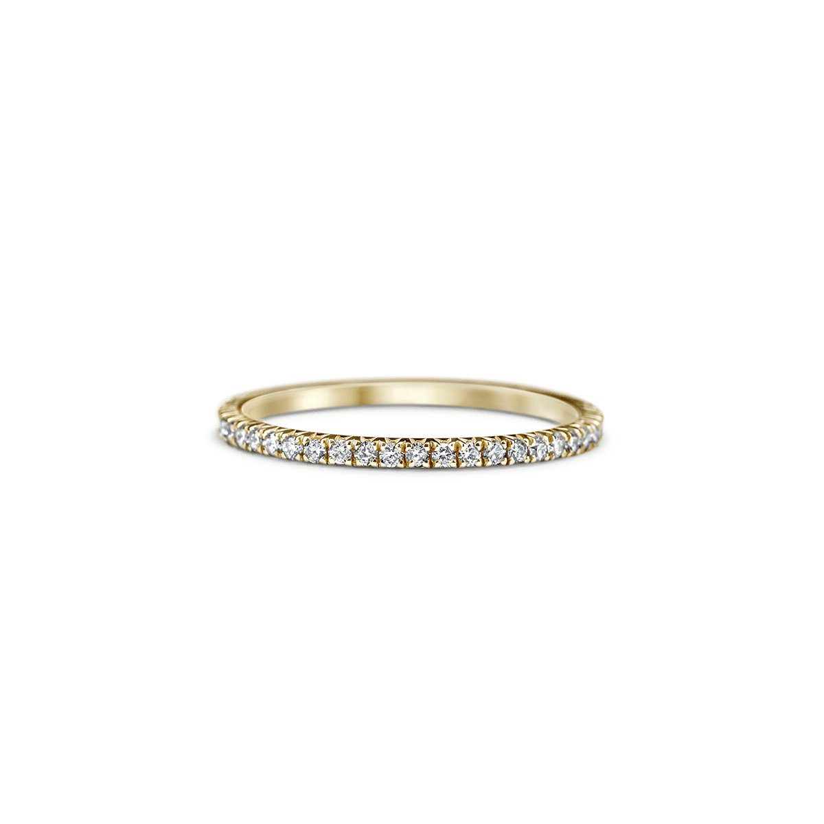 #color_14K Yellow Gold Odo Diamond Eternity Band