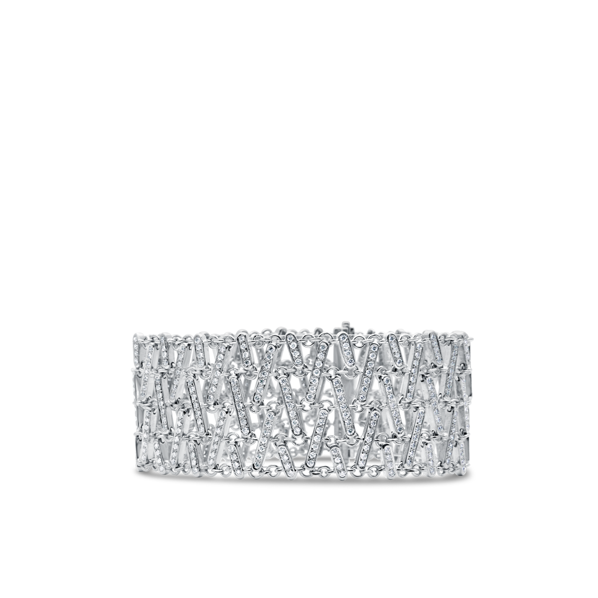 Diamond Tic Tac Bracelet