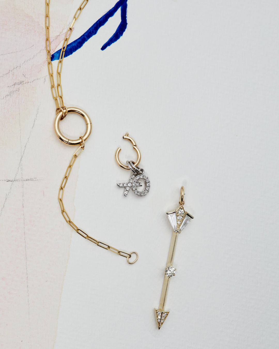 Petite Paperclip Gold Chain