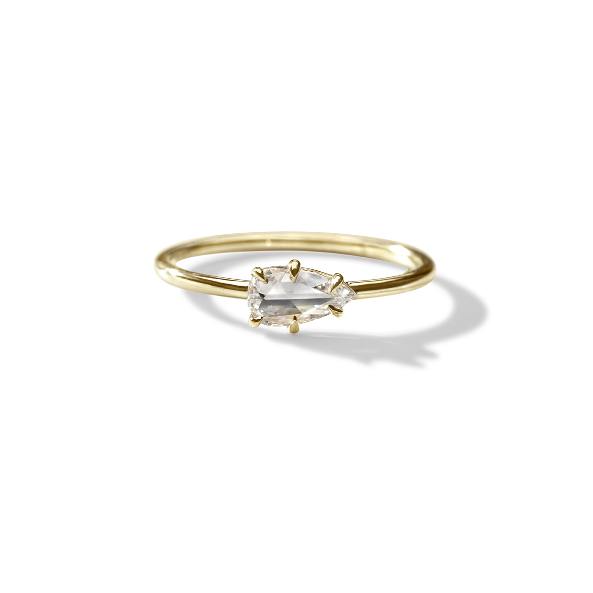 Arc Engagement Ring