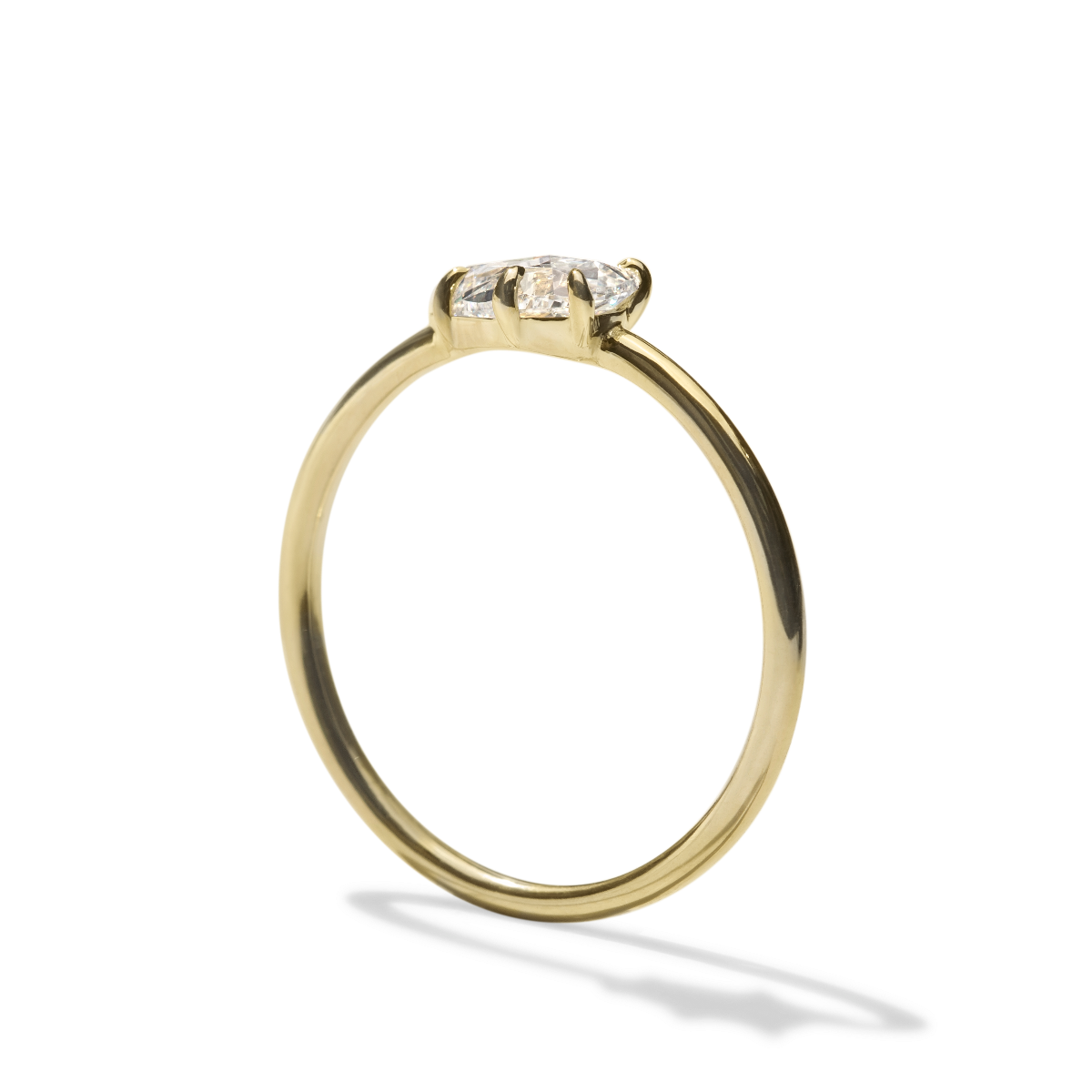Arc Engagement Ring