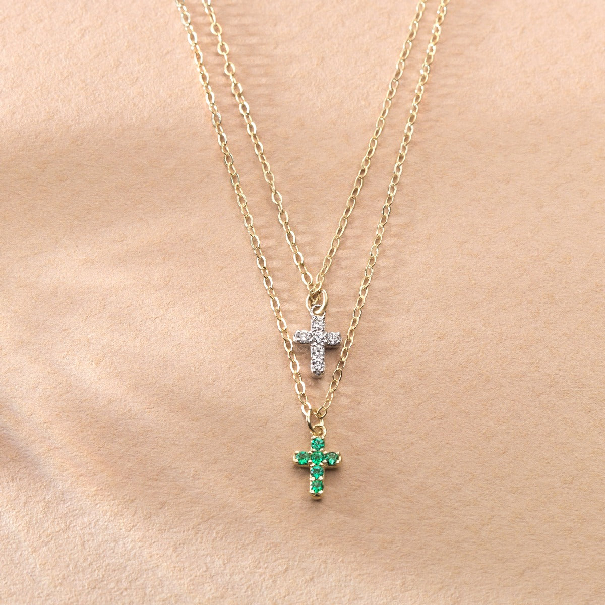 Lois Cross in Emeralds