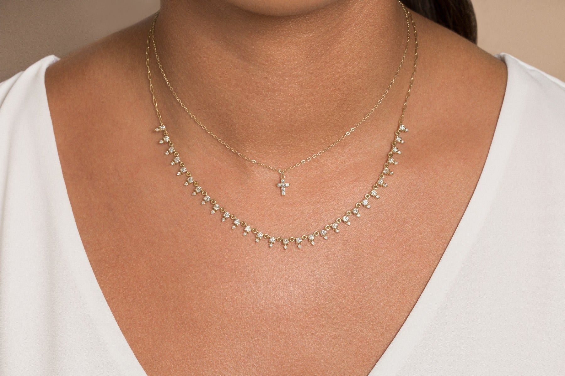 Deja Diamond Necklace