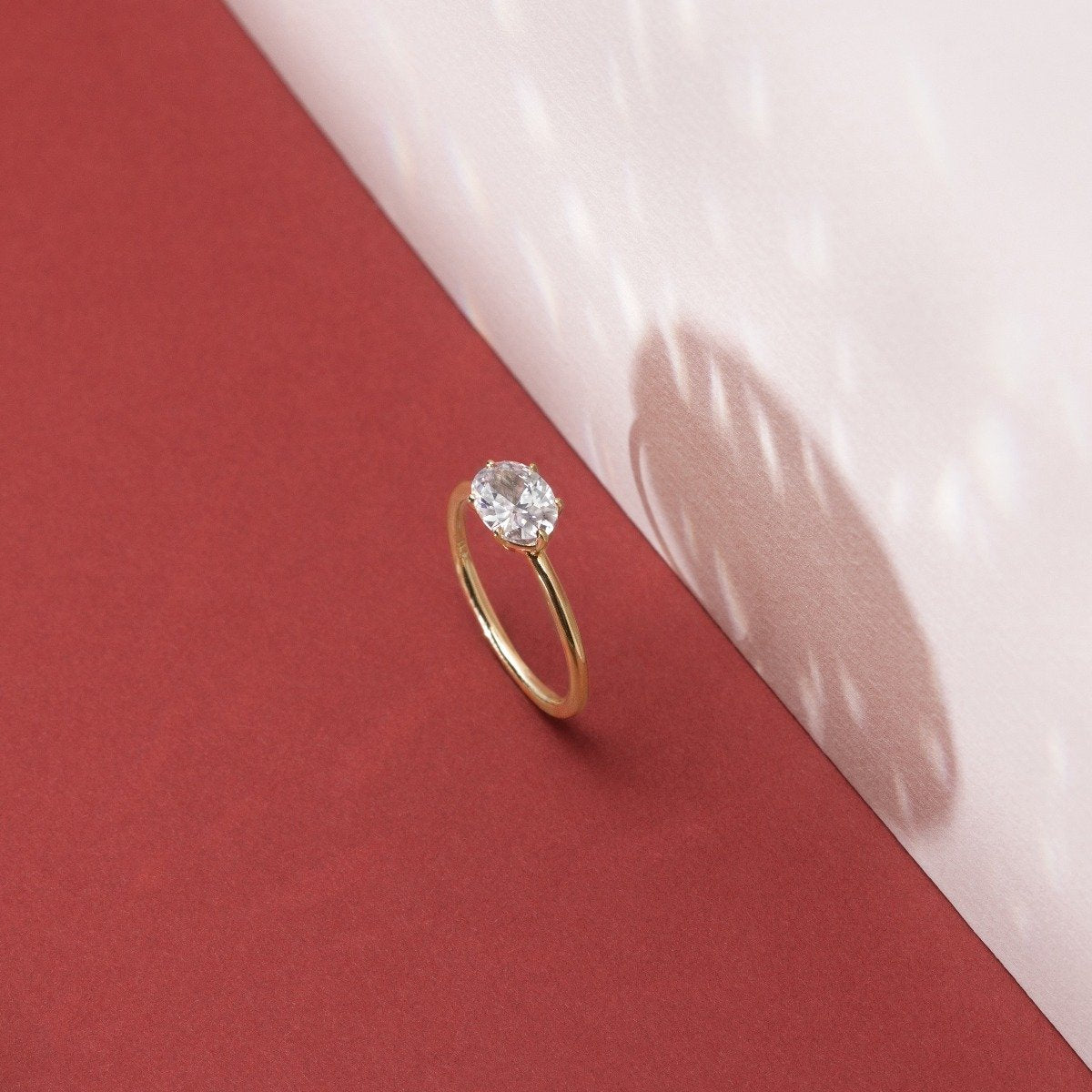 #color_18K Yellow Gold Oona Oval East West Hidden Halo Engagement Ring