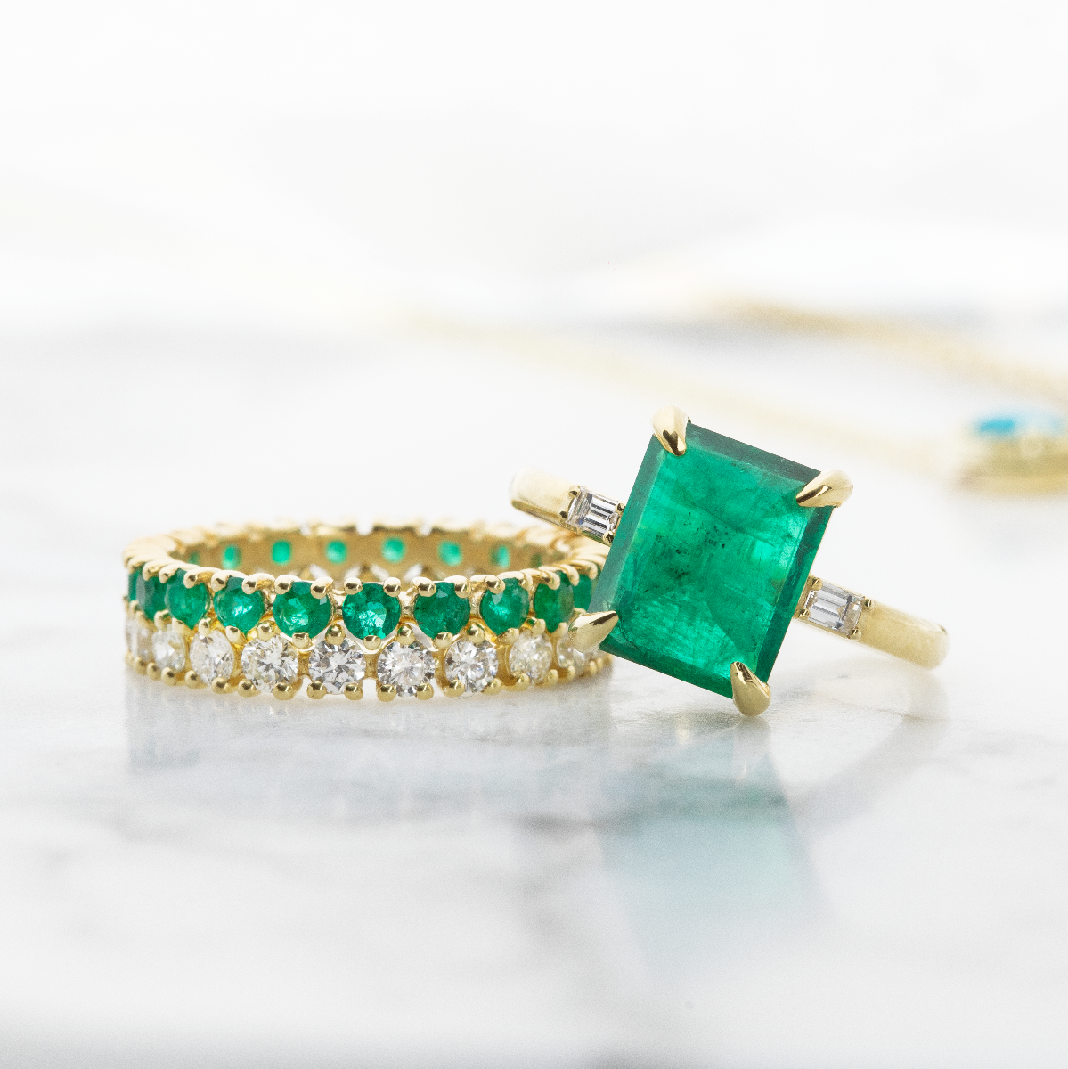 Malay in Emeralds and Diamonds
