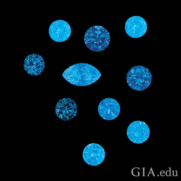 Does fluorescence affect a diamond's color?