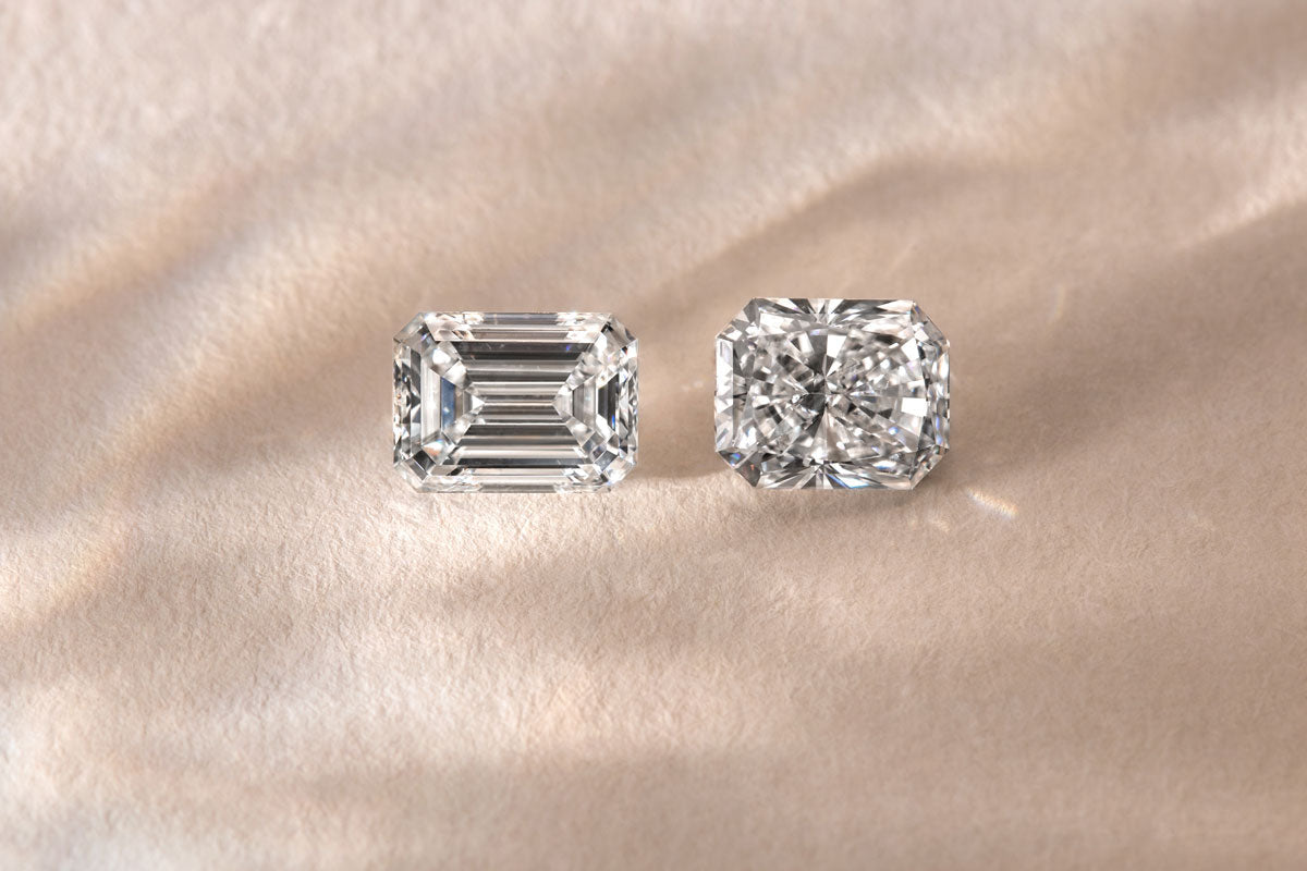 Emerald Cut vs Radiant Cut Diamonds