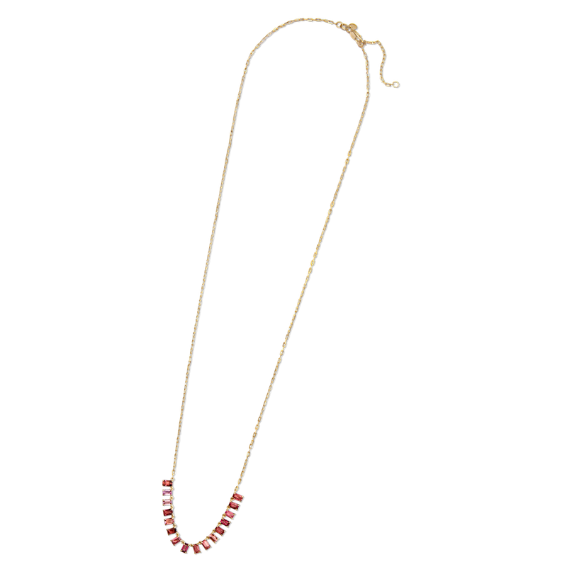 Cleo Pink Necklace