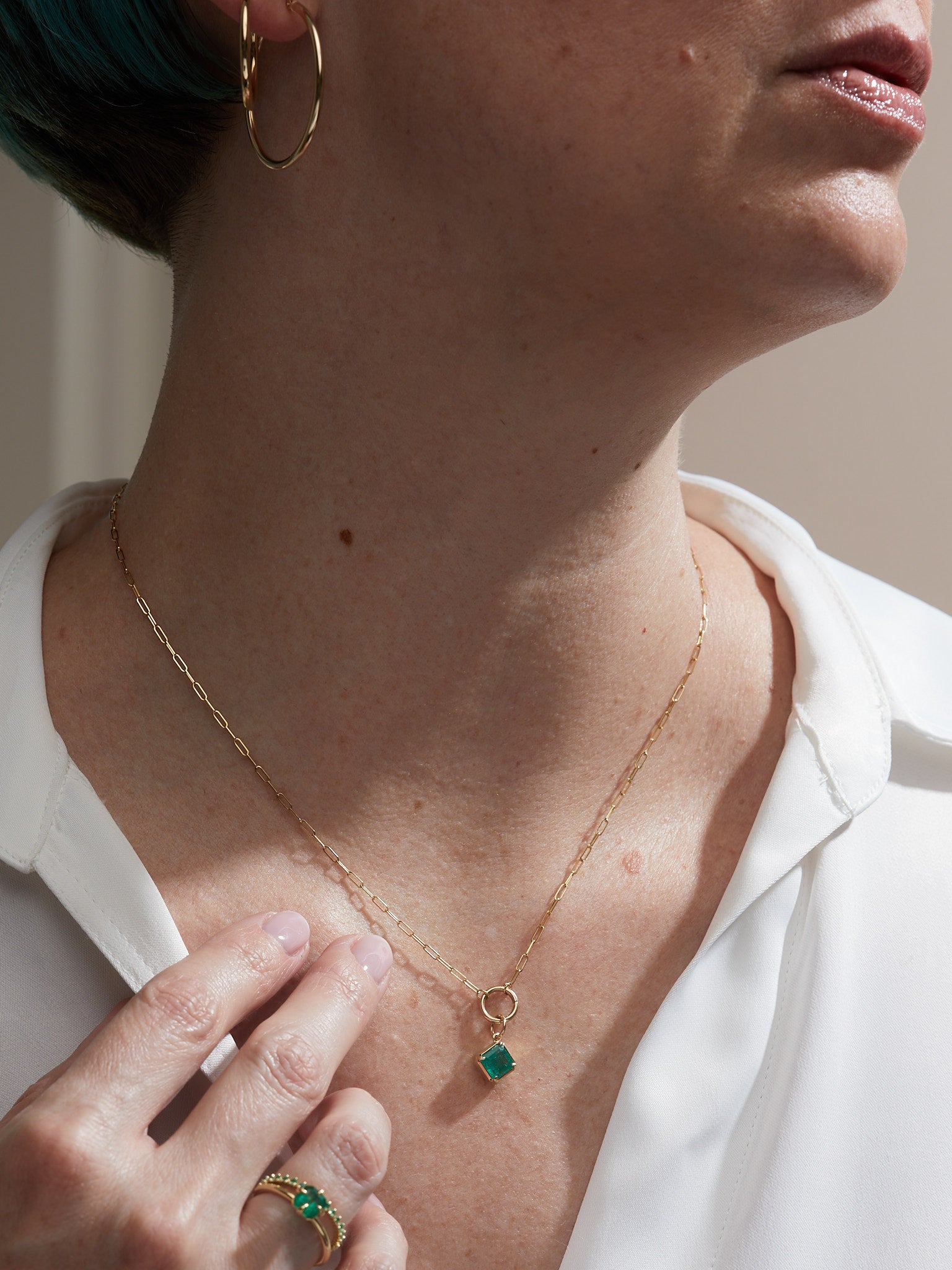 Petite Paperclip Gold Chain