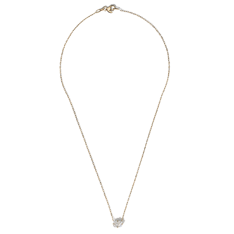 Radiant Diamond Solitaire Pendant