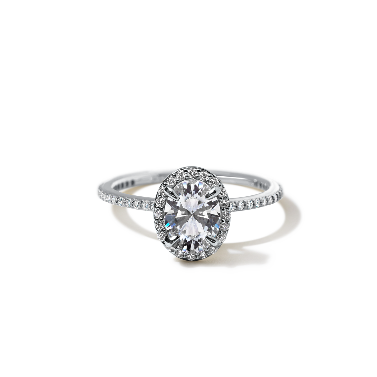 #color_18K White Gold #color_Platinum Oval