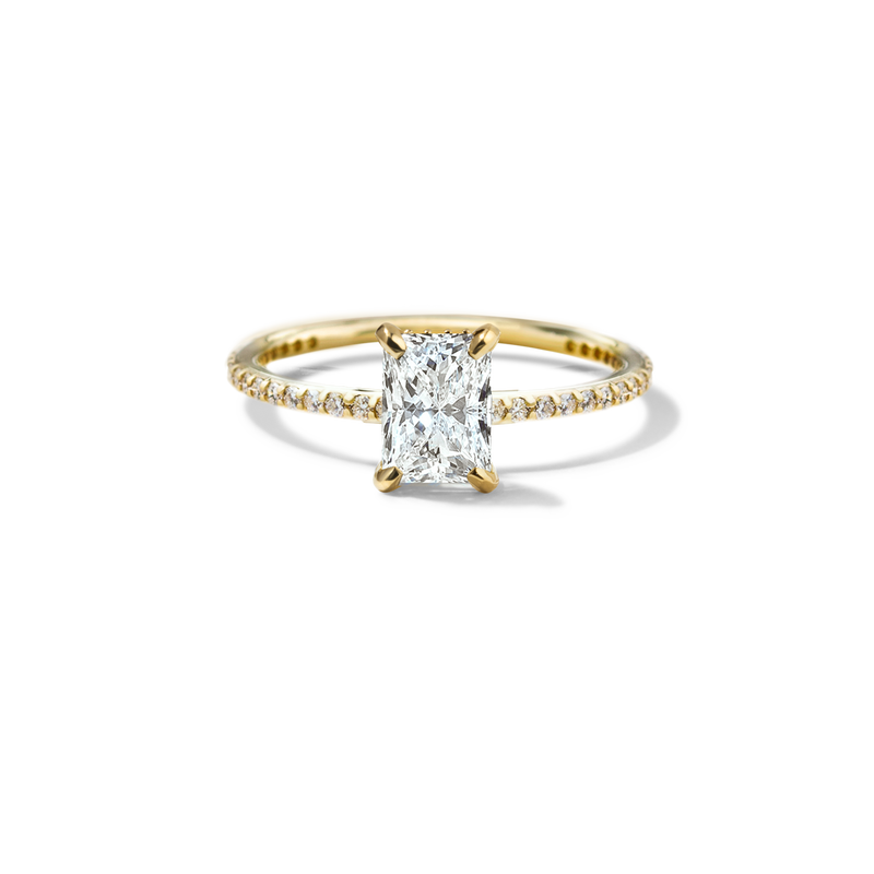 18K Yellow Gold Radiant