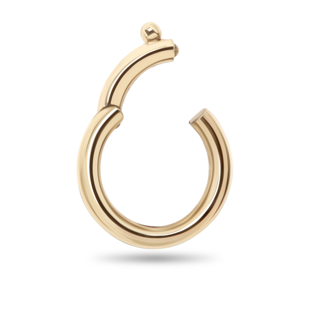 Pixie infinite loop Yellow gold