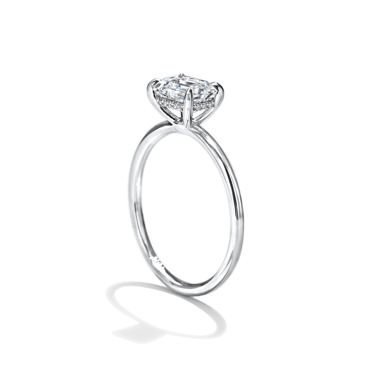 East-West Pixie Engagement Ring
