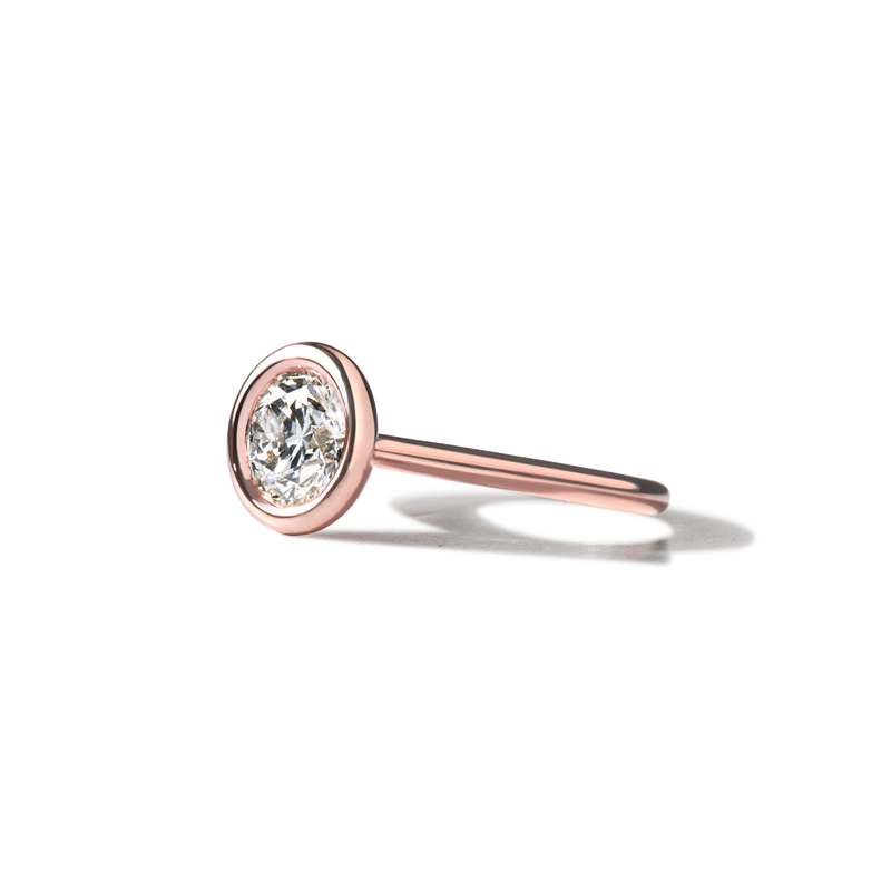 18k rose gold 
