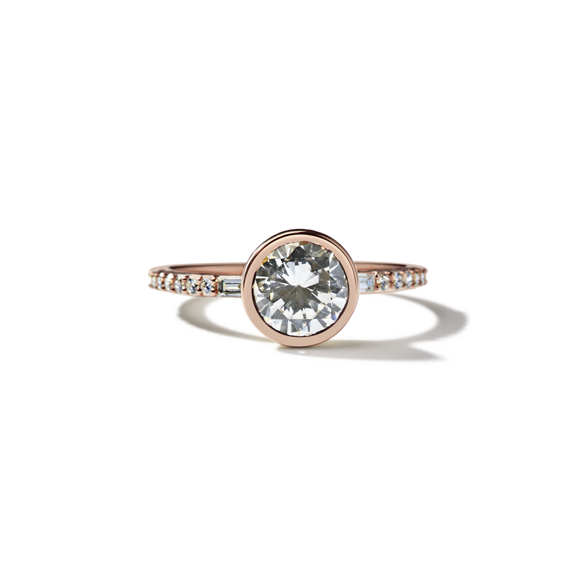 14K rose Gold