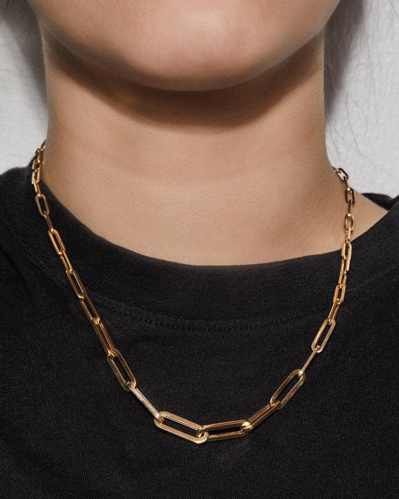 Reform Modern Paperclip Chain Necklace – Hestia Jewels
