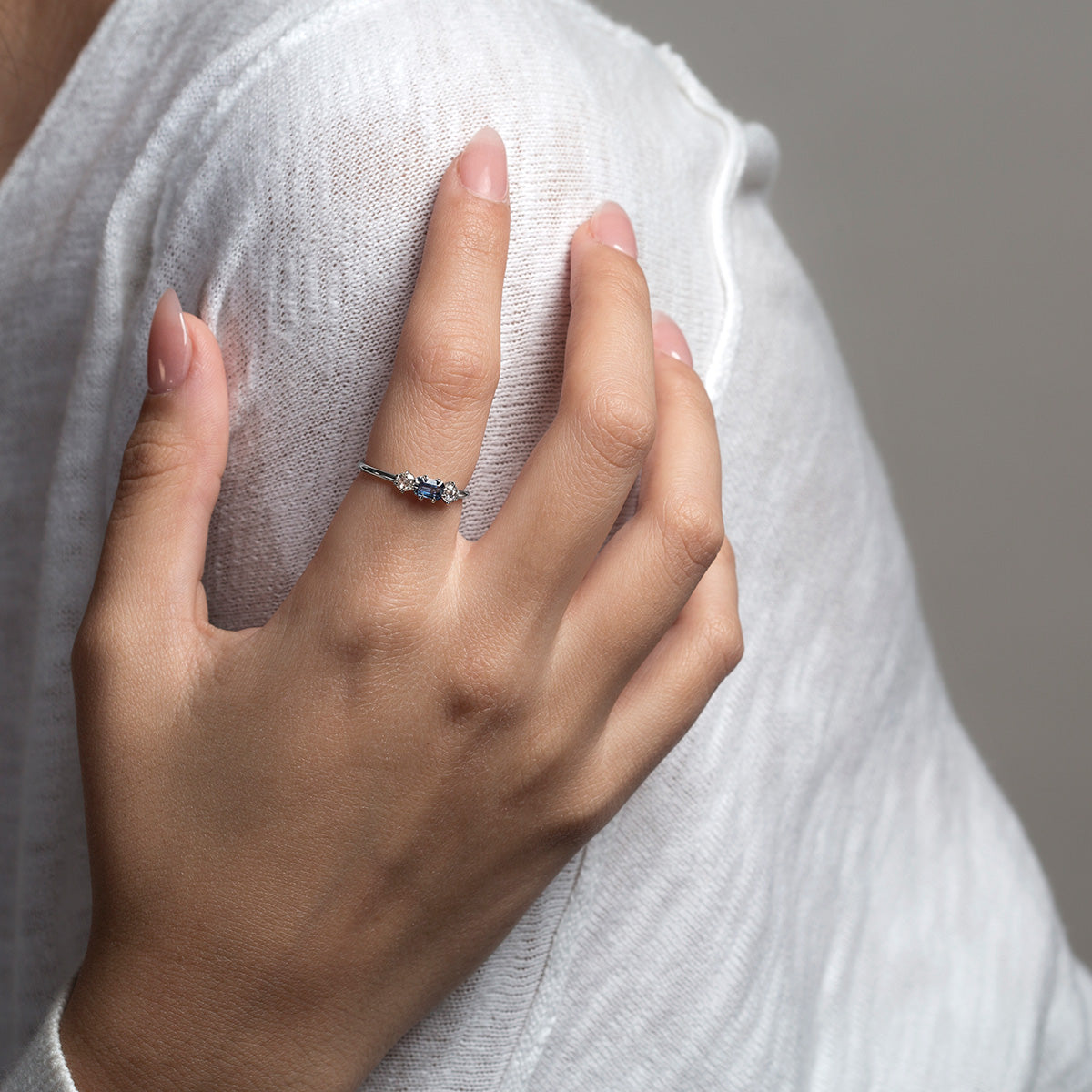 Solana in Blue Sapphires