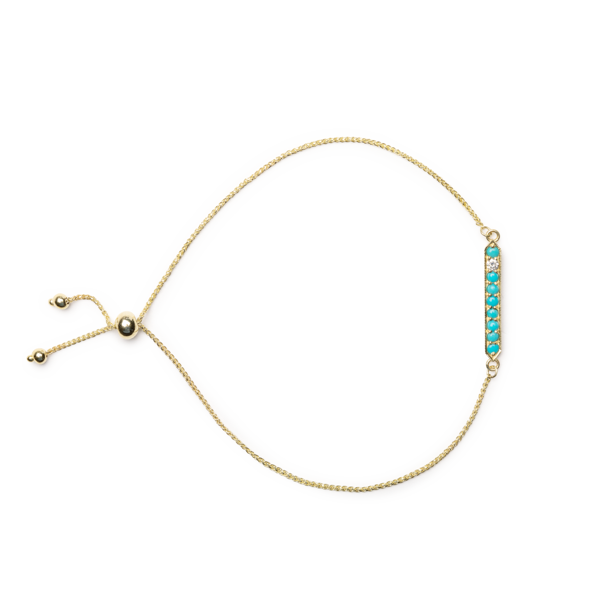 Araya in Turquoise & Diamonds