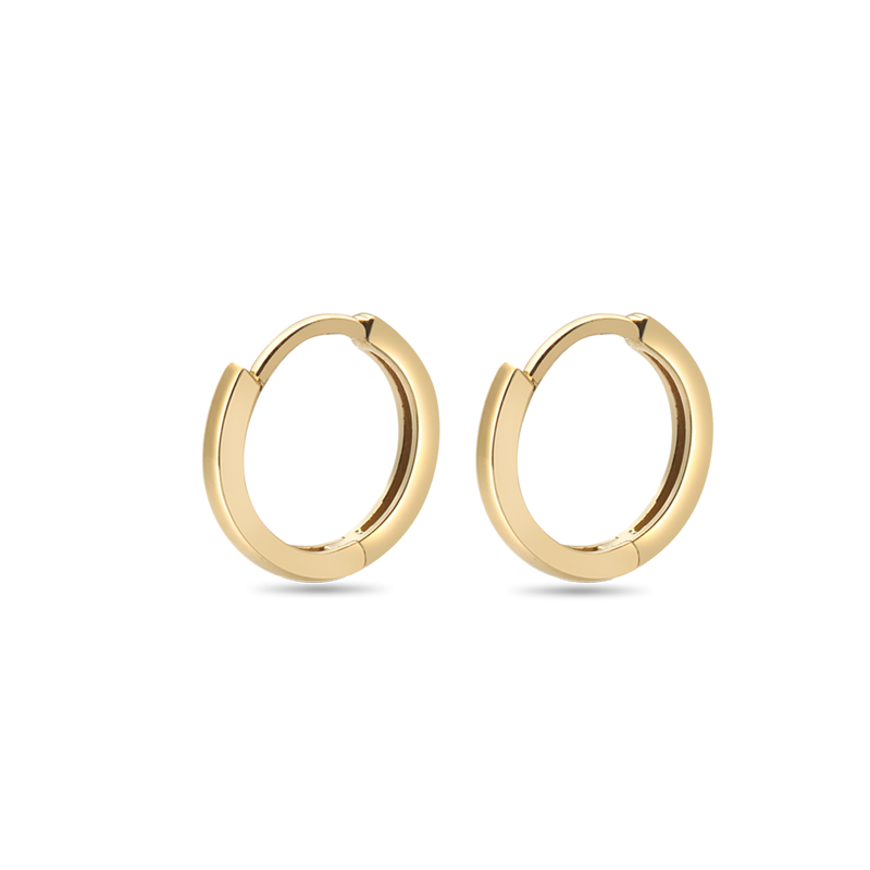 Endless hot sale gold hoops