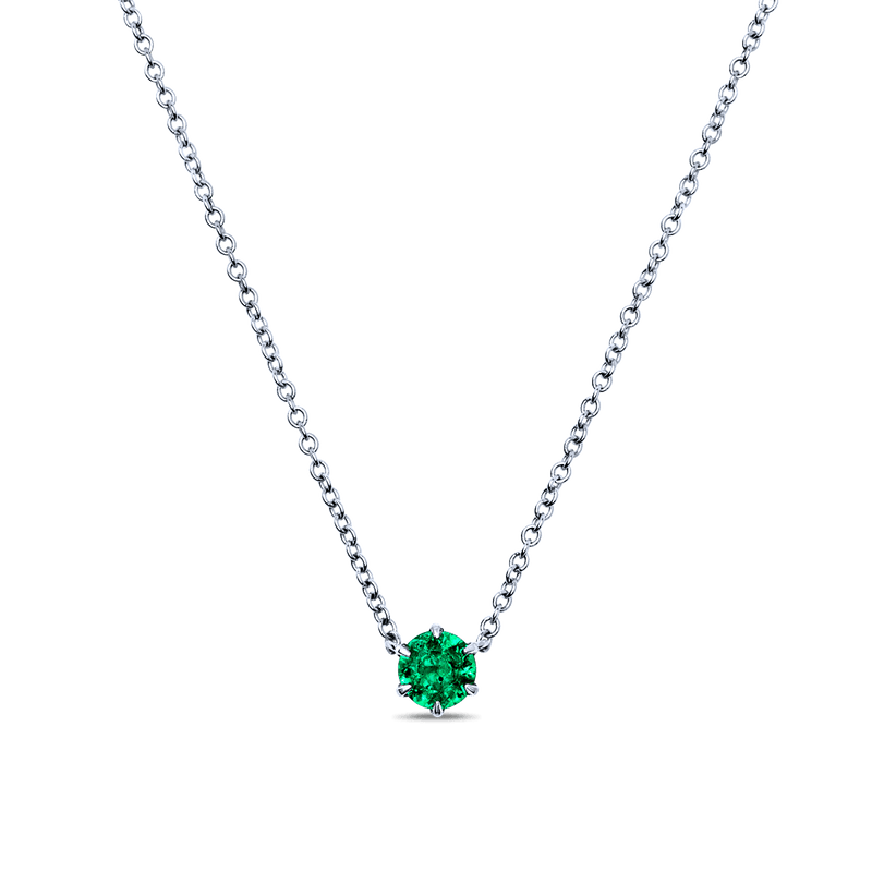 ILA Round Emerald Pendant
