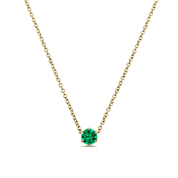 ILA Round Emerald Pendant