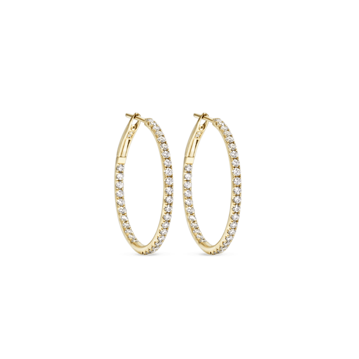 #color_14K Yellow Gold In and Out Hoops