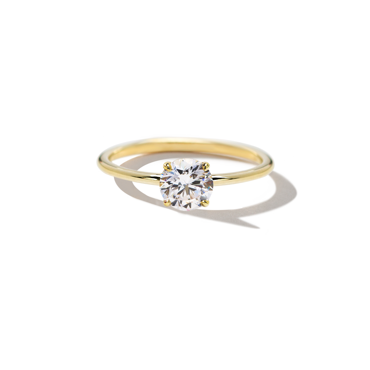 East-West Princess Solitaire Ring | BASHERT JEWELRY - Bashert Jewelry