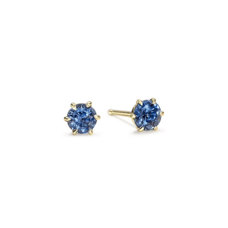 ILA Round Sapphire Stud