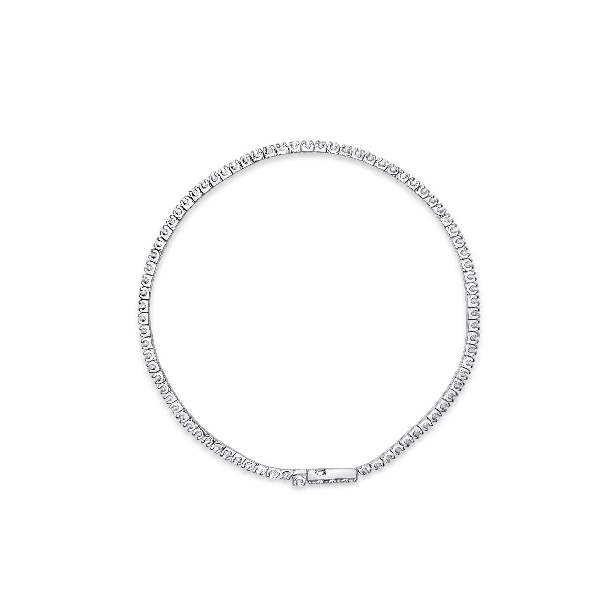 Petite tennis bracelet