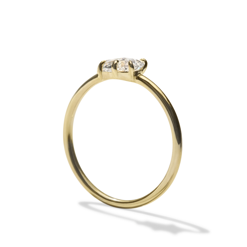 Arc Engagement Ring