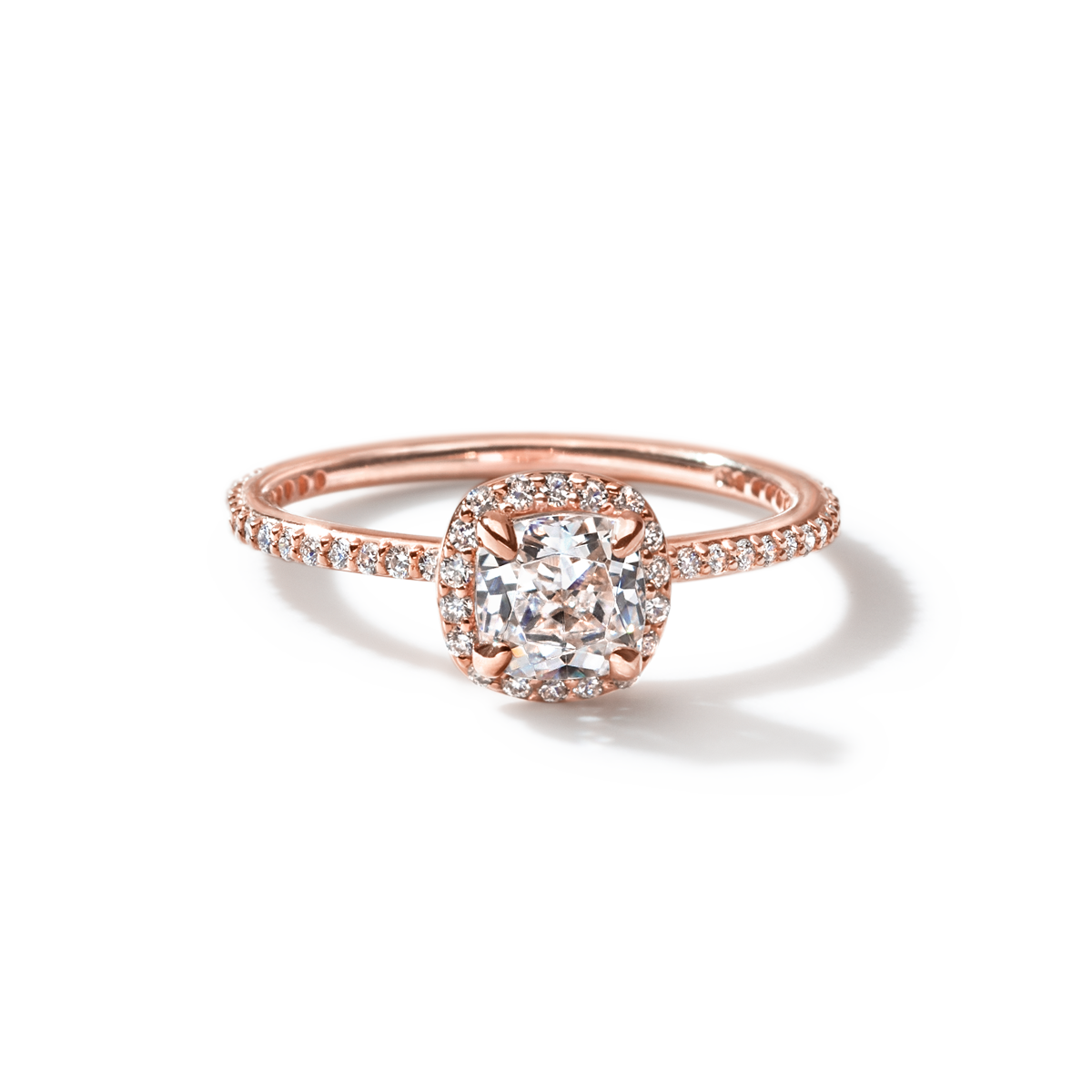 #color_18K Rose Gold Cushion 