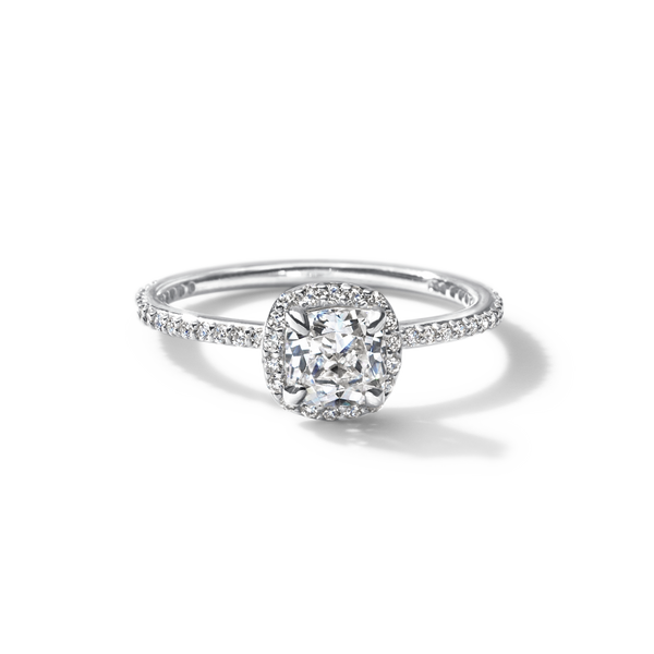 #color_18K White Gold #color_Platinum Cushion 