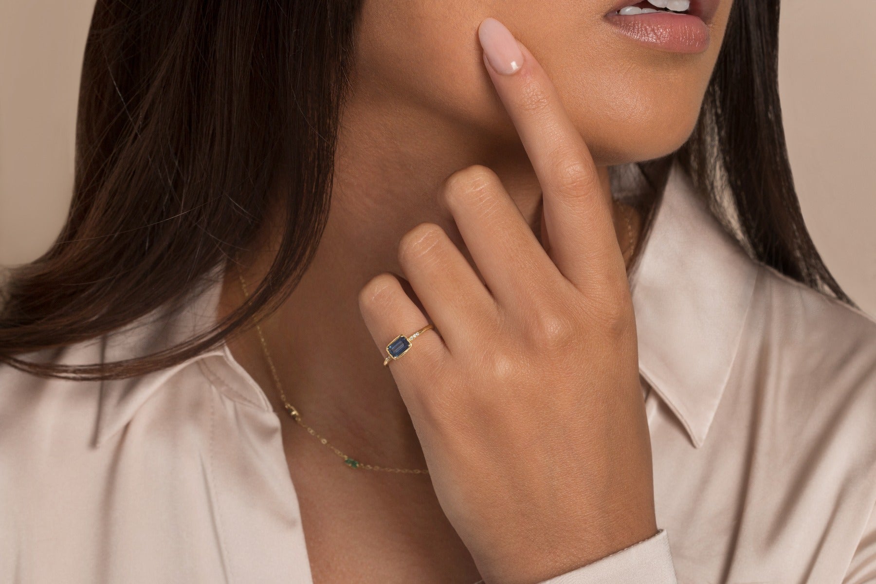 Karina in Blue Sapphire