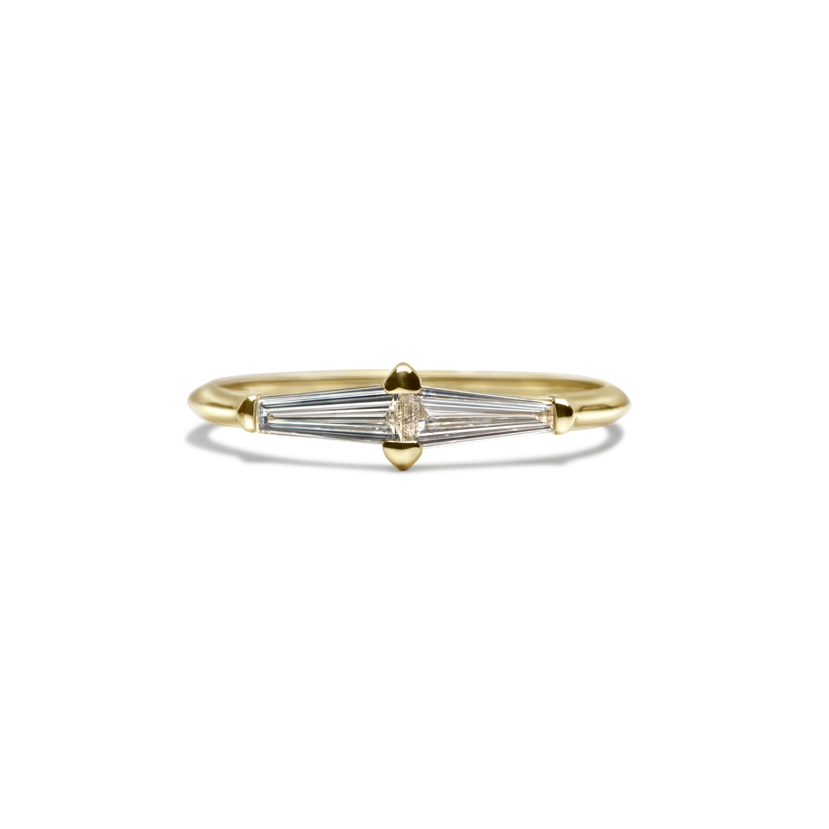 #color_14K Yellow Gold Perryn Baguette Diamond Ring