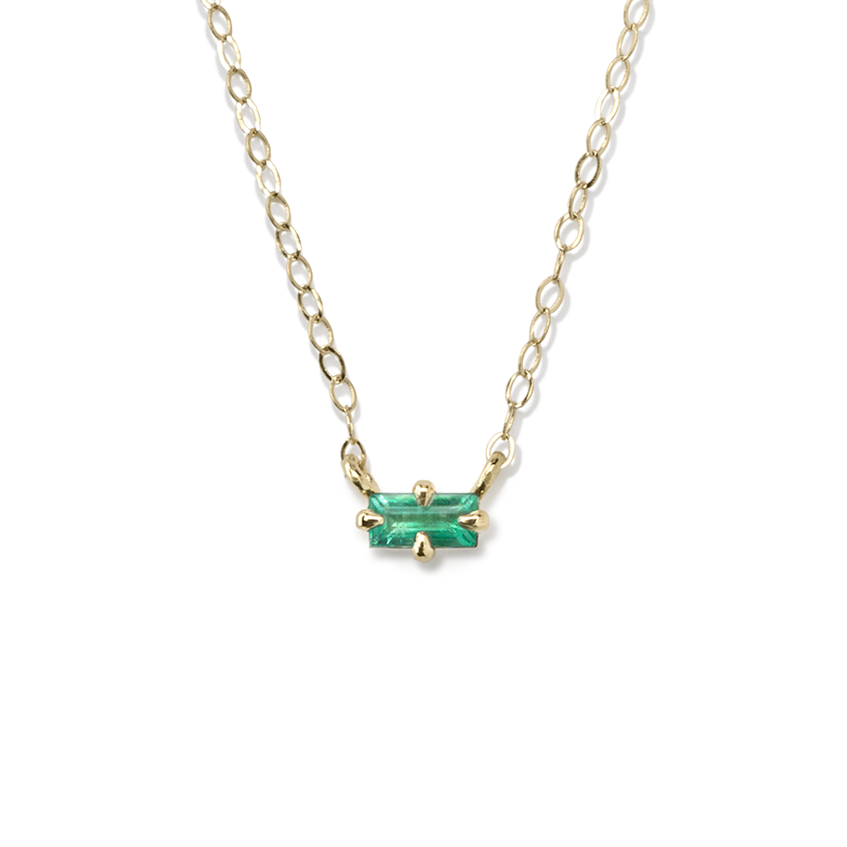 Primary Single Baguette Necklace – ILA