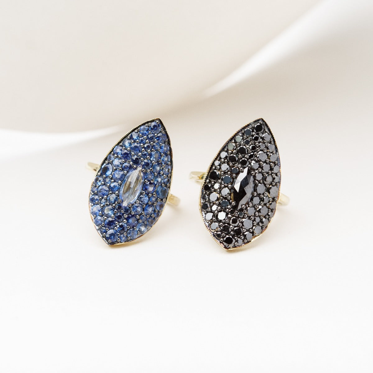 Moon Shadow in Black Diamonds